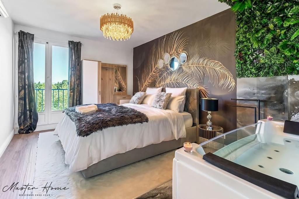 Gout De Luxe A Narbonne T3 Climatise, Spa, Parking Narbona Exterior foto
